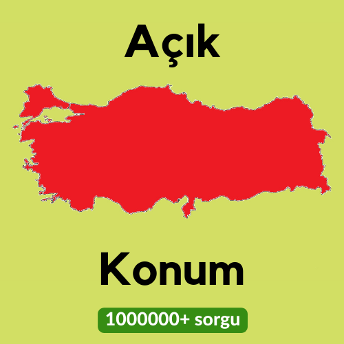 Türkiye Açık Konum web servisi