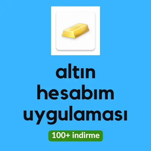 Altın hesabım mobil uygulaması